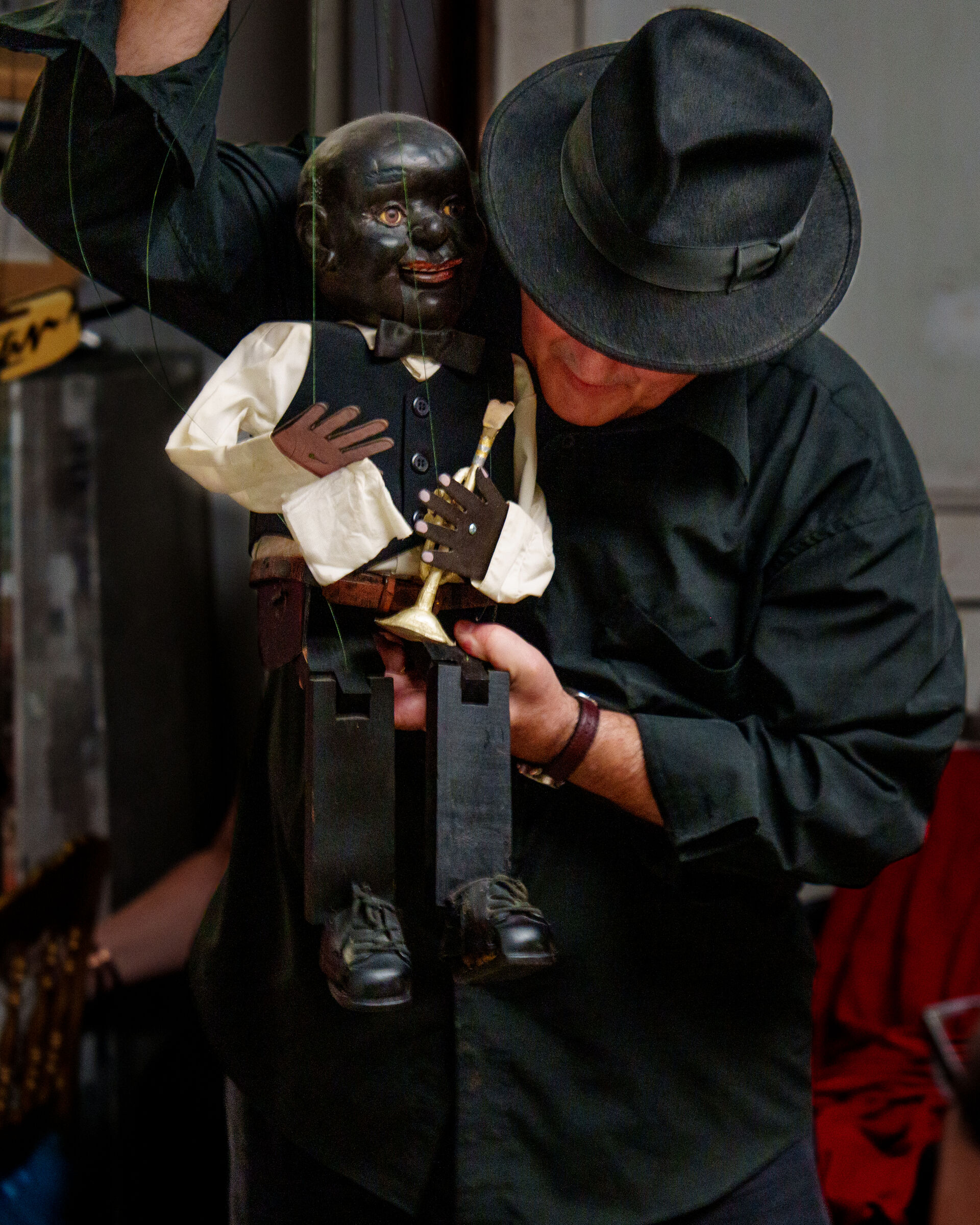 Close-up portrait during an intimate interview moment